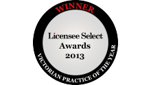Licensee Select Award 2013